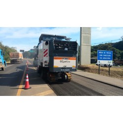 Obras da Via Araucária de recuperação viária prosseguem nesta semana